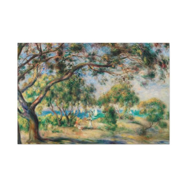 Bois de la Chaise by Pierre-Auguste Renoir Standard Canvas