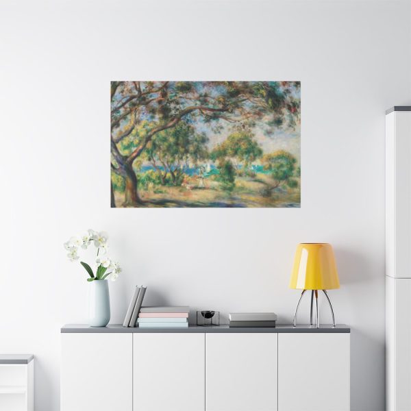 Bois de la Chaise by Pierre-Auguste Renoir Standard Canvas