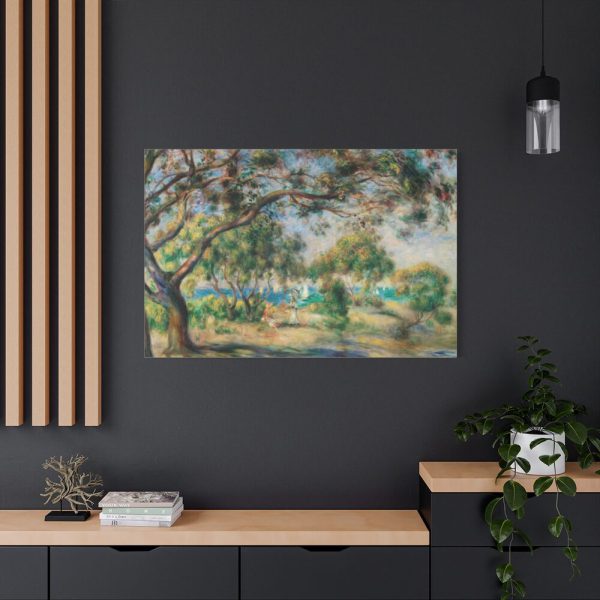 Bois de la Chaise by Pierre-Auguste Renoir Standard Canvas