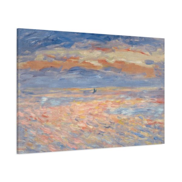 Pierre-Auguste Renoir's Sunset Standard Canvas