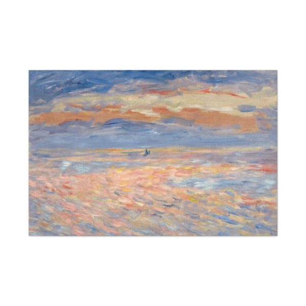 Pierre-Auguste Renoir's Sunset Standard Canvas
