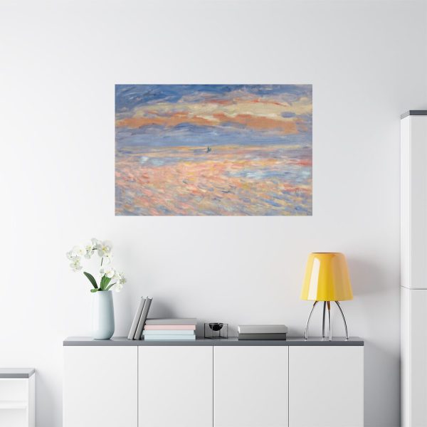 Pierre-Auguste Renoir's Sunset Standard Canvas