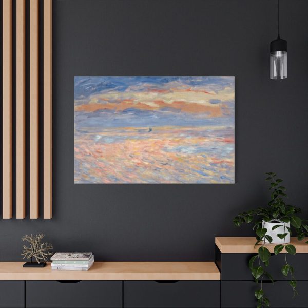 Pierre-Auguste Renoir's Sunset Standard Canvas