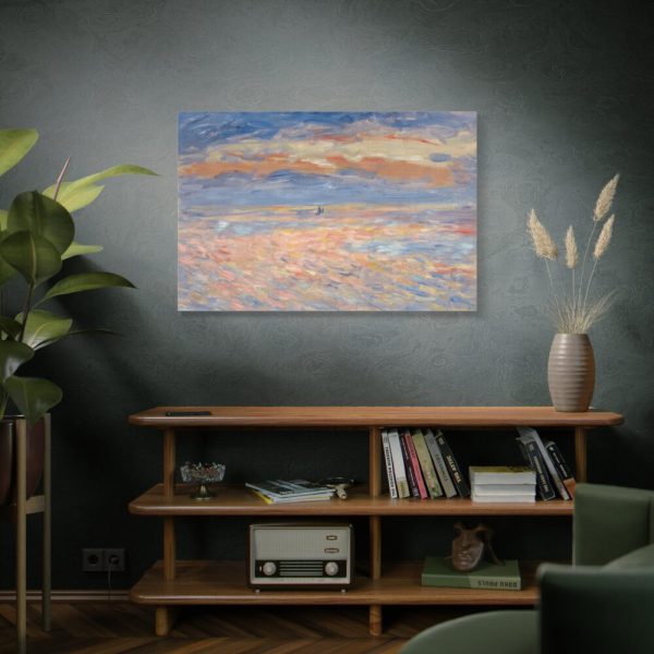 Pierre-Auguste Renoir's Sunset Standard Canvas