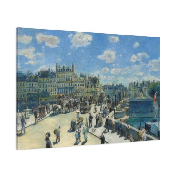 91638-120.jpg Pierre-Auguste Renoir's Pont Neuf, Paris Standard Canvas