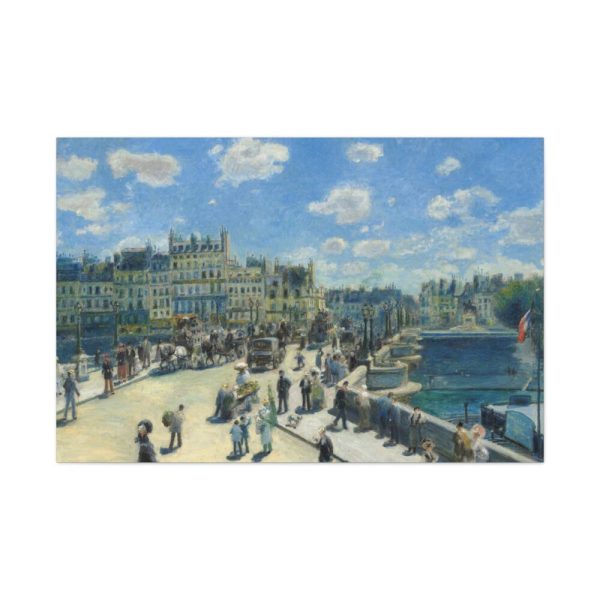 91638-121.jpg Pierre-Auguste Renoir's Pont Neuf, Paris Standard Canvas