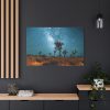 91638-133.jpg Starry Sky Night With Cactus Standard Canvas