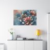 91638-152.jpg Metallic-Textured Flowers in Abstract Style Standard Canvas