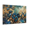 91638-155.jpg Rich Blue Flowers and Gold Accents Standard Canvas