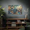 91638-159.jpg Rich Blue Flowers and Gold Accents Standard Canvas