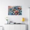 Vibrant Golden Flowers With a Glossy Metallic Finish Standard Canvas