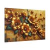 Vibrant orange Flowers Arranged in a Vase Standard Canvas