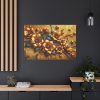 Vibrant orange Flowers Arranged in a Vase Standard Canvas