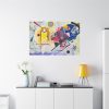 Yellow-Red-Blue by Wassily Kandinsky Standard Canvas