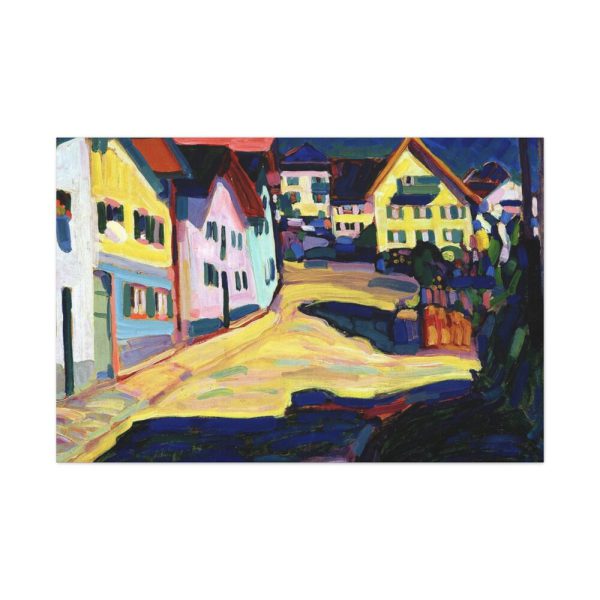 91638-21.jpg Murnau, Burggrabenstrasse 1 (1908) by Wassily Kandinsky Standard Canvas