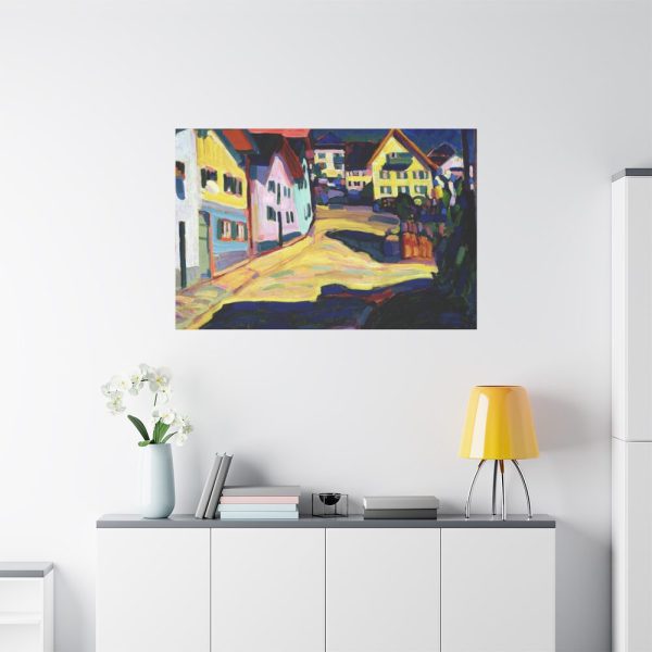 91638-22.jpg Murnau, Burggrabenstrasse 1 (1908) by Wassily Kandinsky Standard Canvas