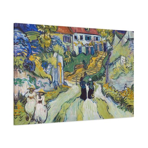 Vincent van Gogh's Stairway at Auvers Standard Canvas