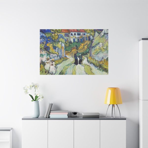 91638-222.jpg Vincent van Gogh's Stairway at Auvers Standard Canvas
