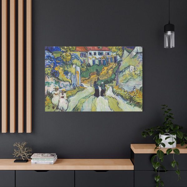 91638-223.jpg Vincent van Gogh's Stairway at Auvers Standard Canvas