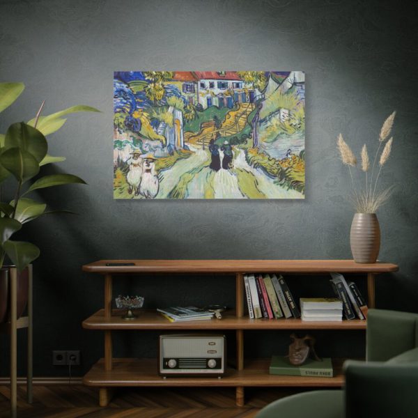 91638-224.jpg Vincent van Gogh's Stairway at Auvers Standard Canvas