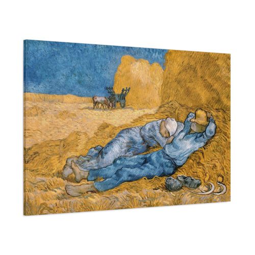 Vincent van Gogh's The Siesta Standard Canvas