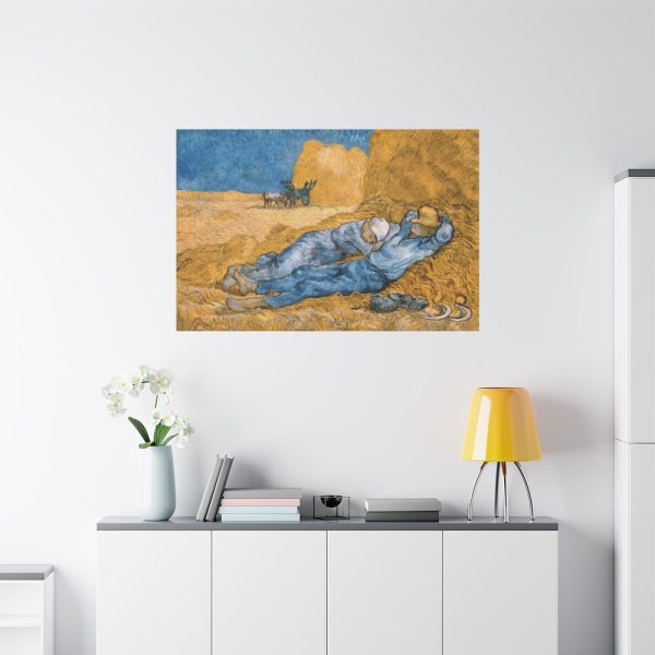 91638-232.jpg Vincent van Gogh's The Siesta Standard Canvas