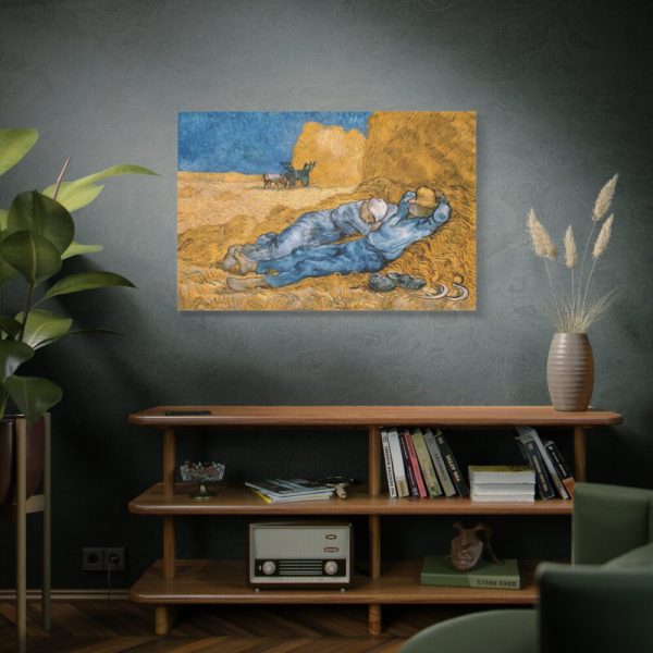 91638-234.jpg Vincent van Gogh's The Siesta Standard Canvas