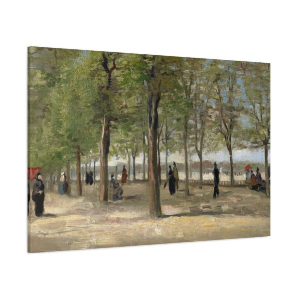 91638-245.jpg Vincent van Gogh's Terrace in the Luxembourg Gardens Standard Canvas