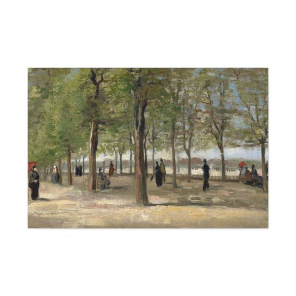 91638-246.jpg Vincent van Gogh's Terrace in the Luxembourg Gardens Standard Canvas