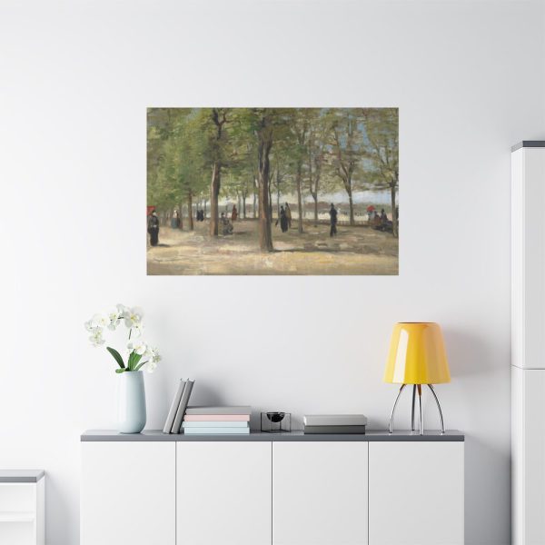 91638-247.jpg Vincent van Gogh's Terrace in the Luxembourg Gardens Standard Canvas