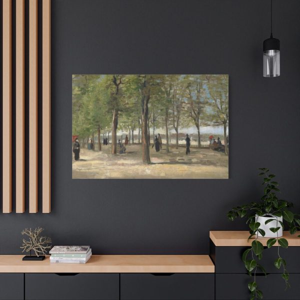 91638-248.jpg Vincent van Gogh's Terrace in the Luxembourg Gardens Standard Canvas