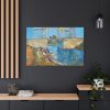 91638-253.jpg Vincent van Gogh's The Langlois Bridge at Arles with Women Washing Standard Canvas