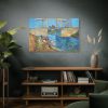 91638-254.jpg Vincent van Gogh's The Langlois Bridge at Arles with Women Washing Standard Canvas