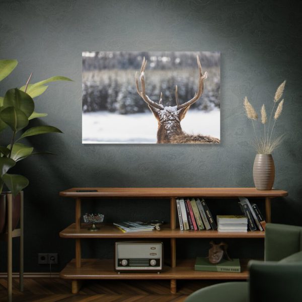 91638-259.jpg Deer Portrait From Behind Standard Canvas