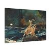 A Good Shot, Adirondacks by Winslow Homer Standard Canvas