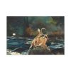 A Good Shot, Adirondacks by Winslow Homer Standard Canvas