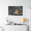 A Good Shot, Adirondacks by Winslow Homer Standard Canvas
