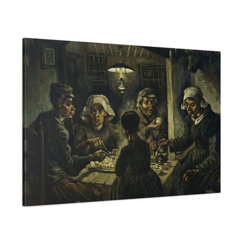 Vincent van Gogh's The Potato Eaters Standard Canvas