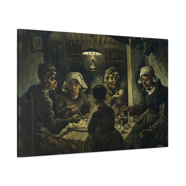 Vincent van Gogh's The Potato Eaters Standard Canvas