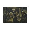 Vincent van Gogh's The Potato Eaters Standard Canvas
