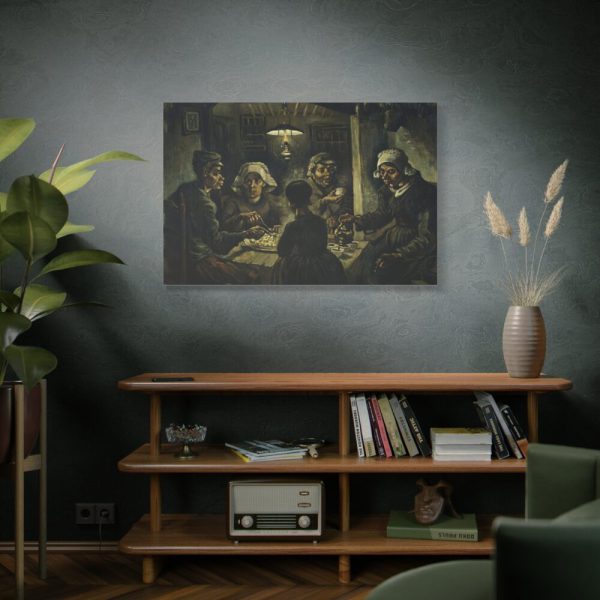 Vincent van Gogh's The Potato Eaters Standard Canvas