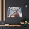 91638-298.jpg Deer Christmas Winter Forest Standard Canvas