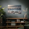 91638-314.jpg Reindeer in a Snowy Landscape Standard Canvas