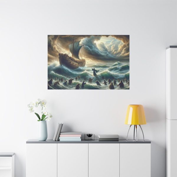 91638-327.jpg Historical Dramatic Sea Scene Standard Canvas