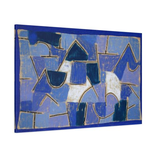 Blue Night (1937) by Paul Klee Standard Canvas