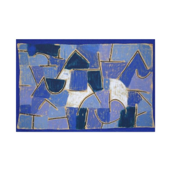 91638-6.jpg Blue Night (1937) by Paul Klee Standard Canvas