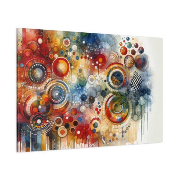 91638-60.jpg Boho Vibrant and Colorful Composition Standard Canvas