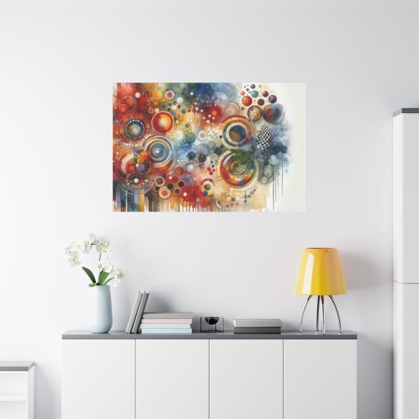 91638-62.jpg Boho Vibrant and Colorful Composition Standard Canvas