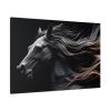 91638-65.jpg Black Spanish Horse Standard Canvas