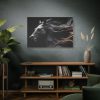 91638-69.jpg Black Spanish Horse Standard Canvas